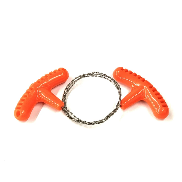 Compact Steel Wire Hand Saw - HAX Essentials - camping - orange