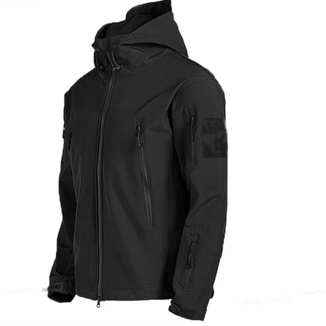ArcticShield Tactical SoftShell Jacket - HAX Essentials - camping - black jacket