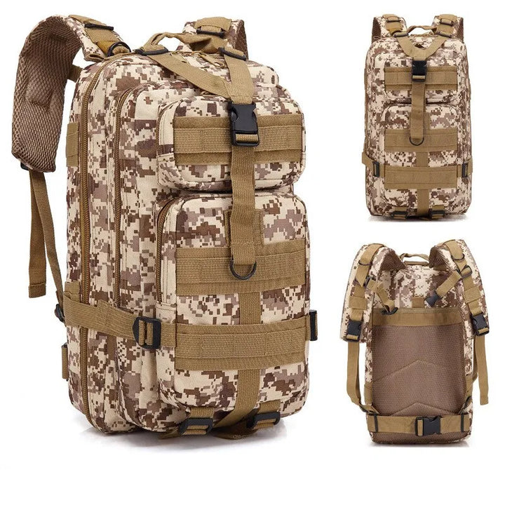 CommandoCamo Tactical Backpack (30L) - HAX Essentials - hiking - army