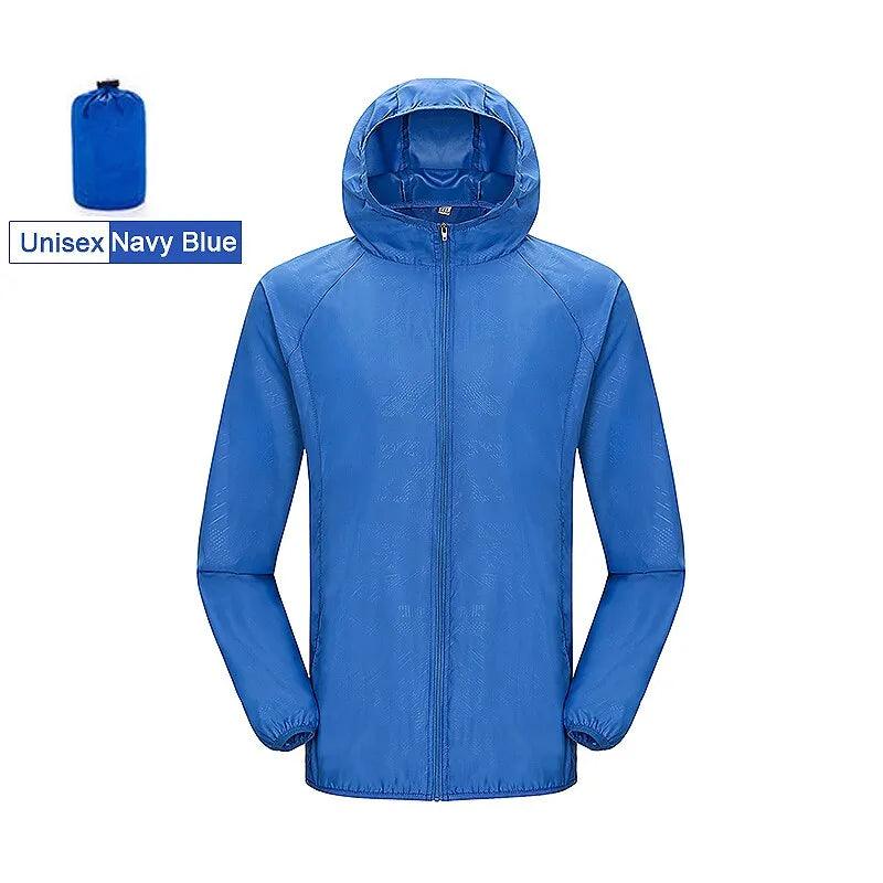 Unisex Outdoor Hiking Jacket - HAX Essentials - hiking - blue