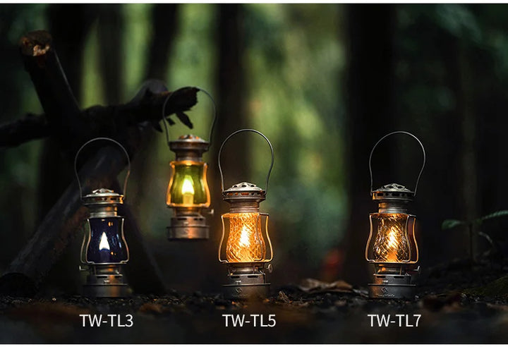 Heritage Glow Kerosene Lantern - HAX Essentials - camping - dark