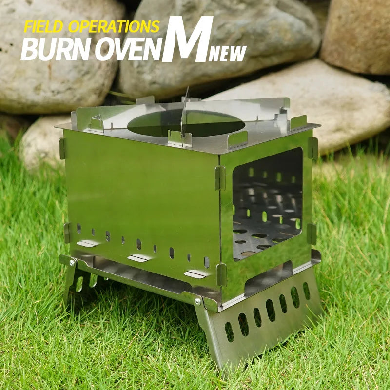 EcoGrill Mini Foldable BBQ Stove - HAX Essentials - camping - main