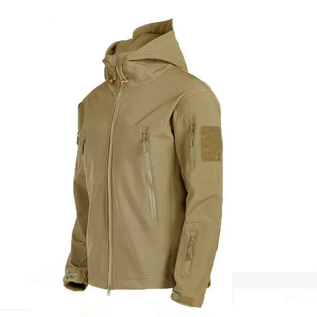 ArcticShield Tactical SoftShell Jacket - HAX Essentials - camping - sand jacket