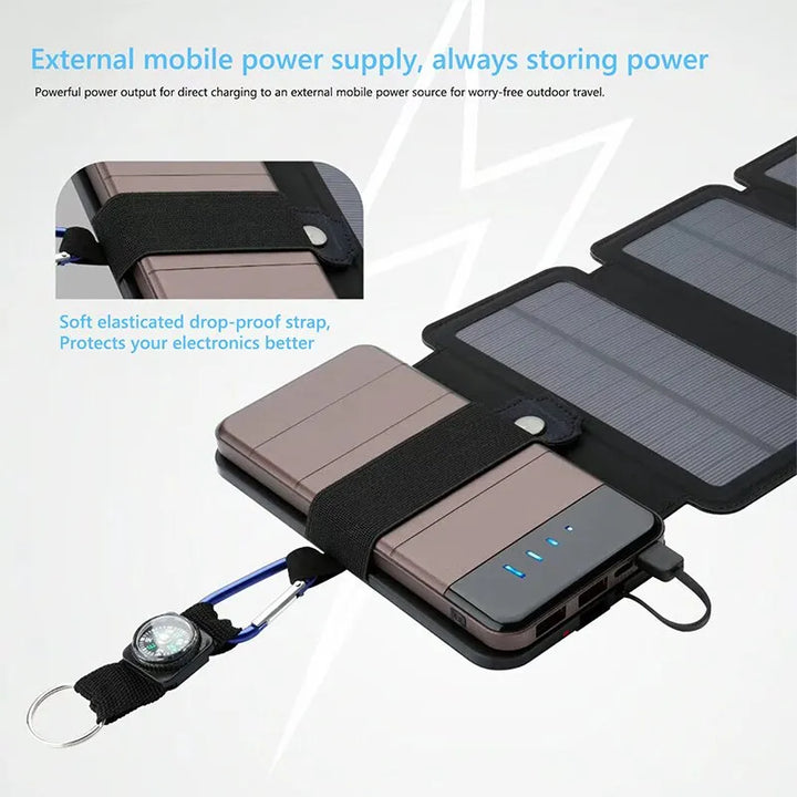 SolarPro Portable Solar Charging Panel - HAX Essentials - off-roading - external