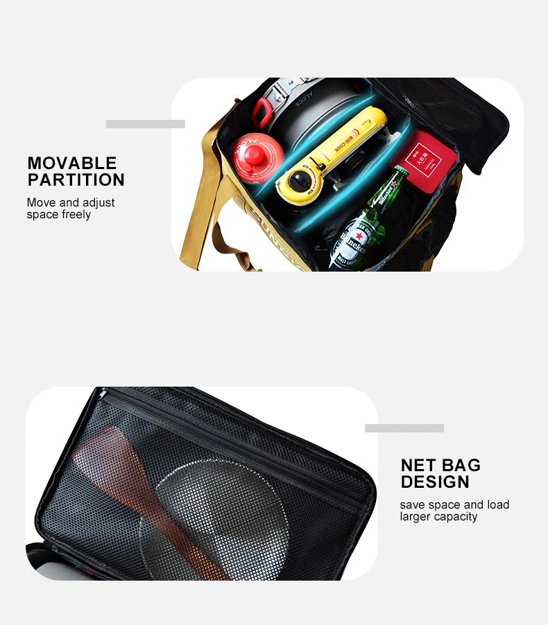 OutdoorPro Portable Tableware Storage Bag - HAX Essentials - camping - design