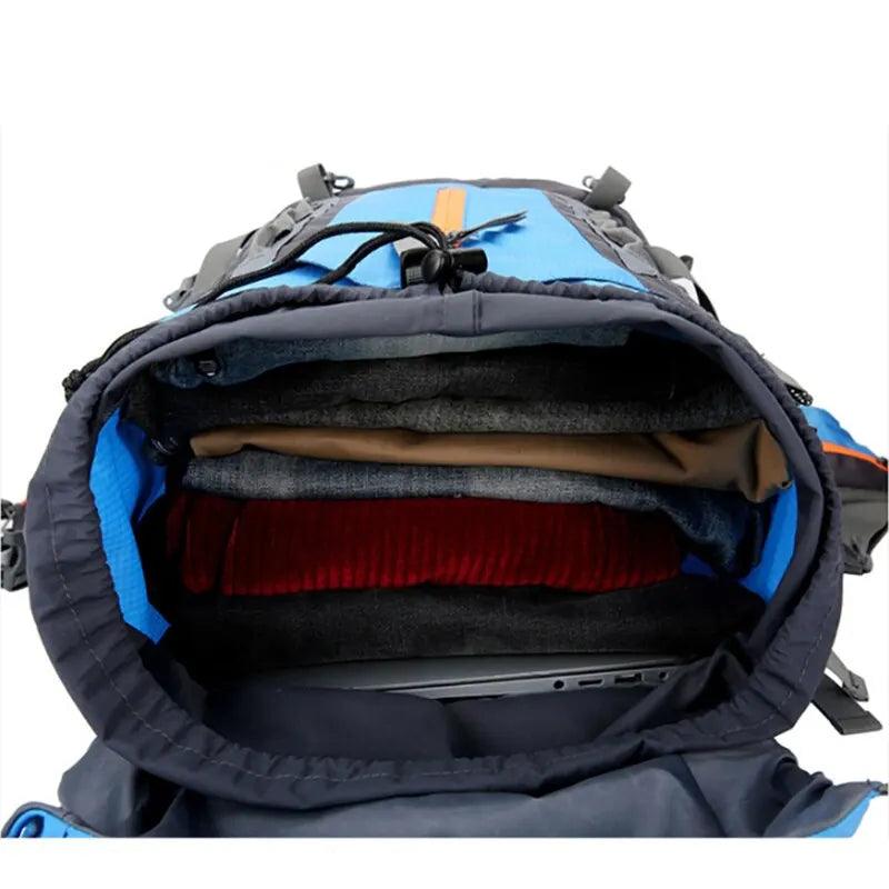 SummitVenture 70L Waterproof Camping Backpack - HAX Essentials - hiking - capacity