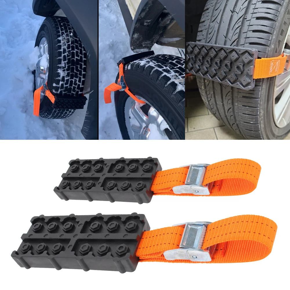 Emergency Car Tire Traction Blocks - HAX Essentials - off-roading - usage