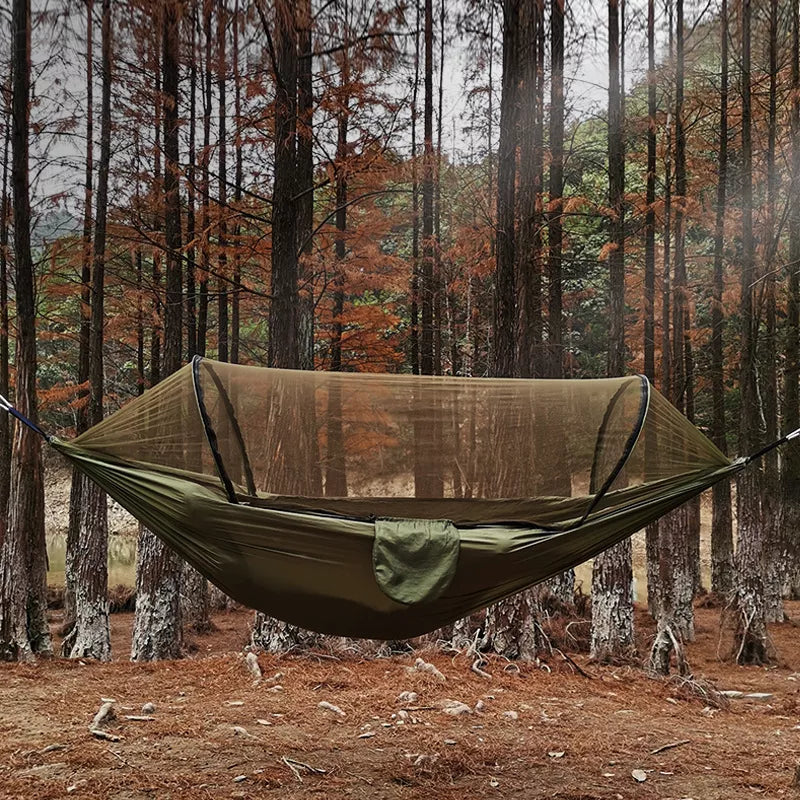 Automatic Quick-opening Mosquito Net Hammock - HAX Essentials - camping - main