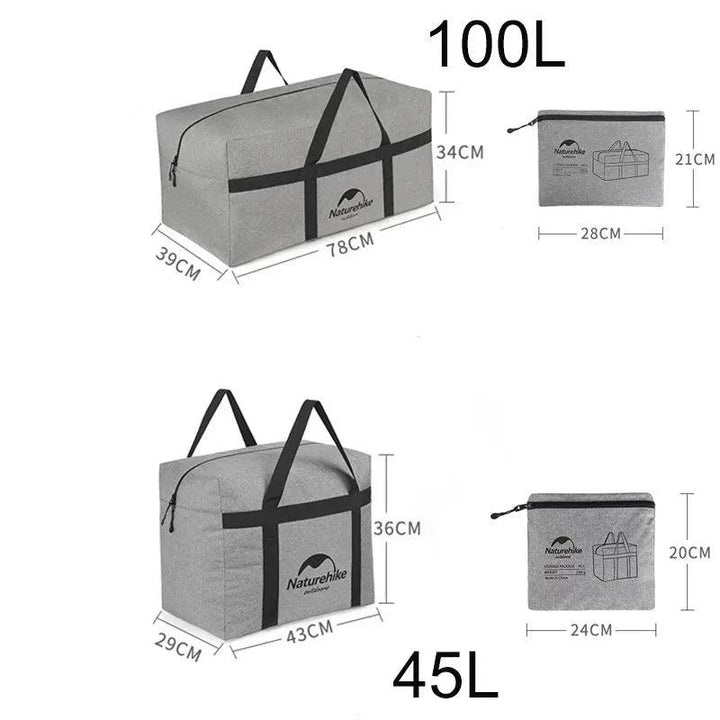 NaturePack XL Folding Storage Bag - HAX Essentials - camping - size