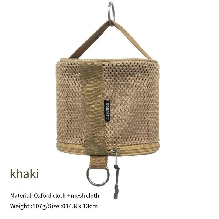 Outdoor Roll Paper Storage Bag - HAX Essentials - camping - khaki