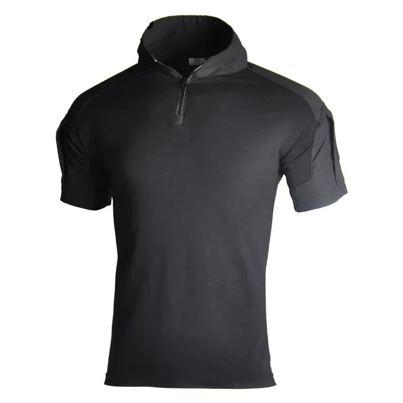 TacticalPro Camo Combat Shirt - HAX Essentials - outerwear - black