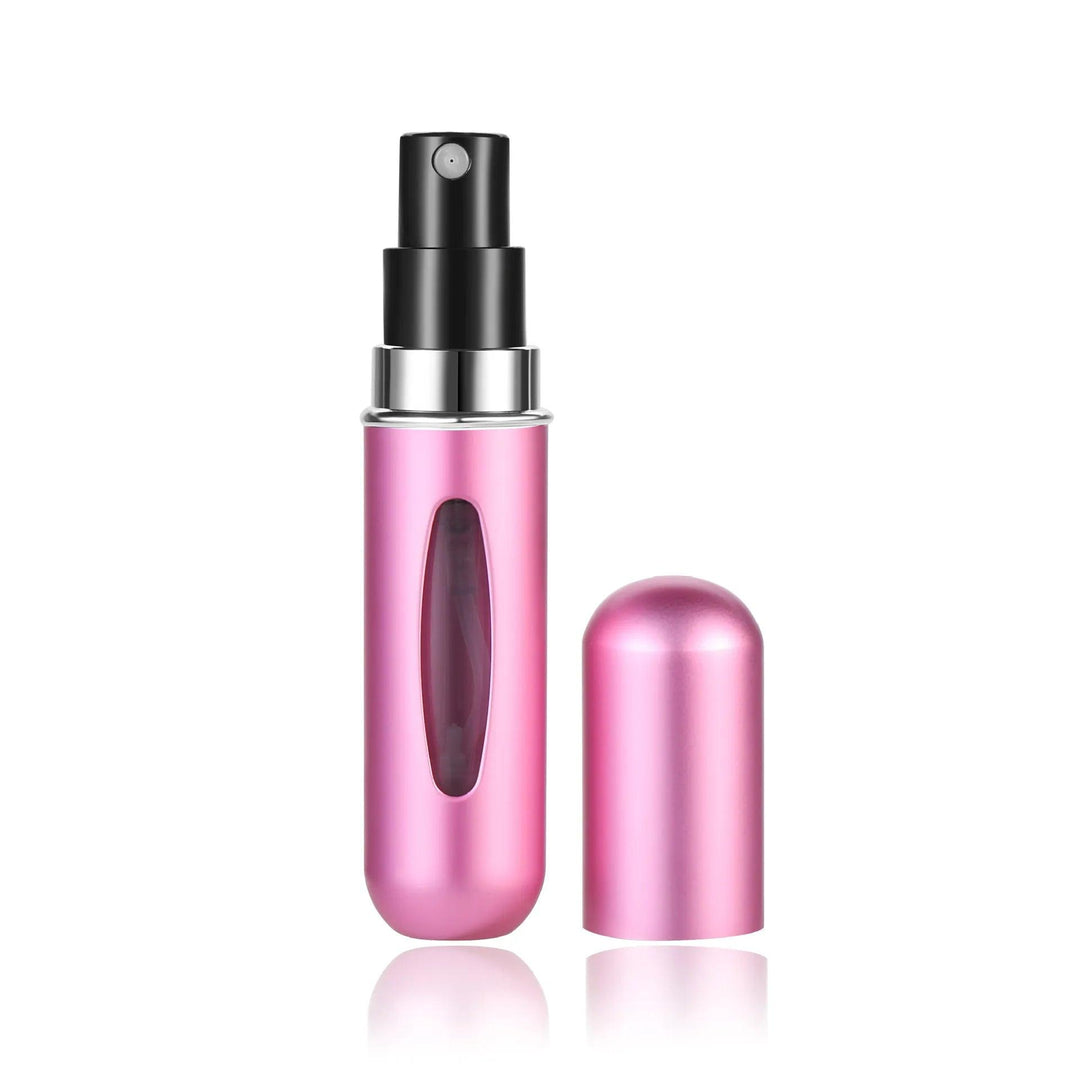 5ml Portable Travel Spray Bottle - Refillable Atomizer - HAX Essentials - travel - pink 2