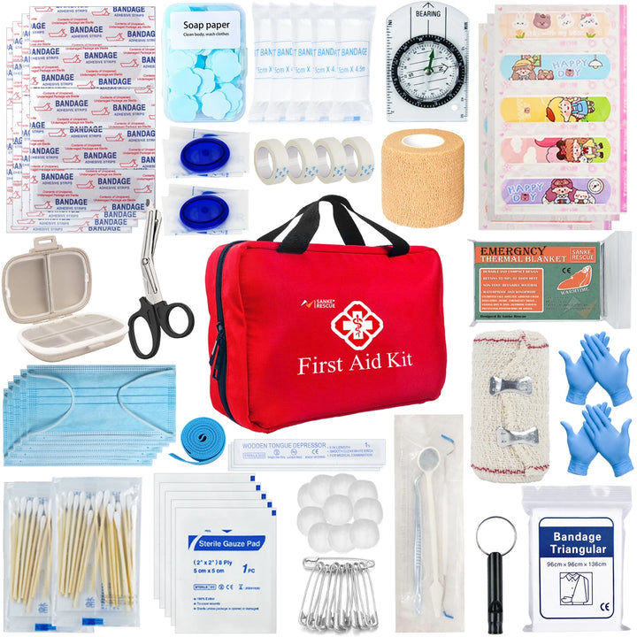 Ultimate All-Purpose Tactical First Aid Kit (26-330 Piece) - HAX Essentials - first aid - package