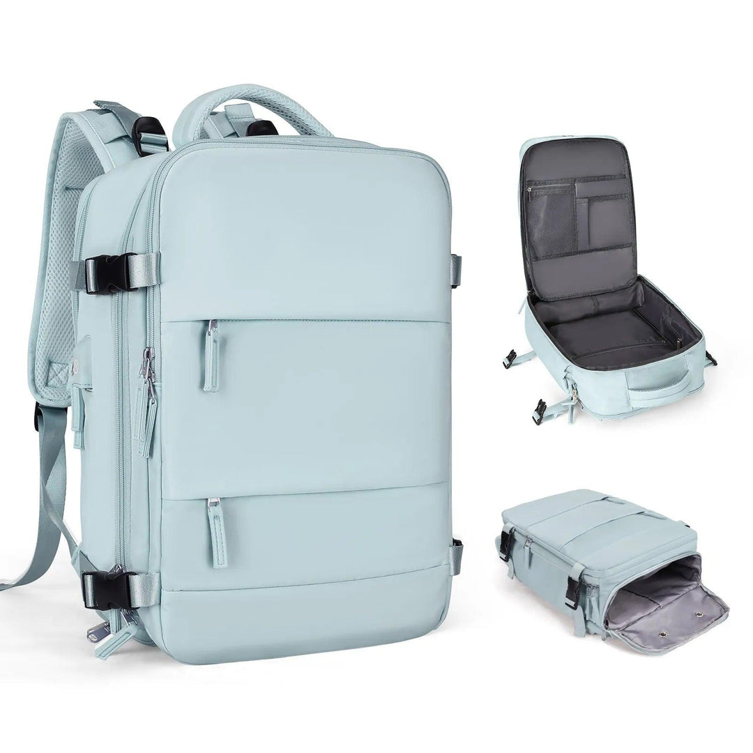 VoyageEssentials TSA-Ready Travel Backpack - HAX Essentials - travel - blue4