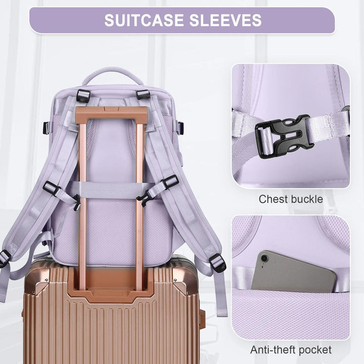 VoyageEssentials TSA-Ready Travel Backpack - HAX Essentials - travel - sleeves