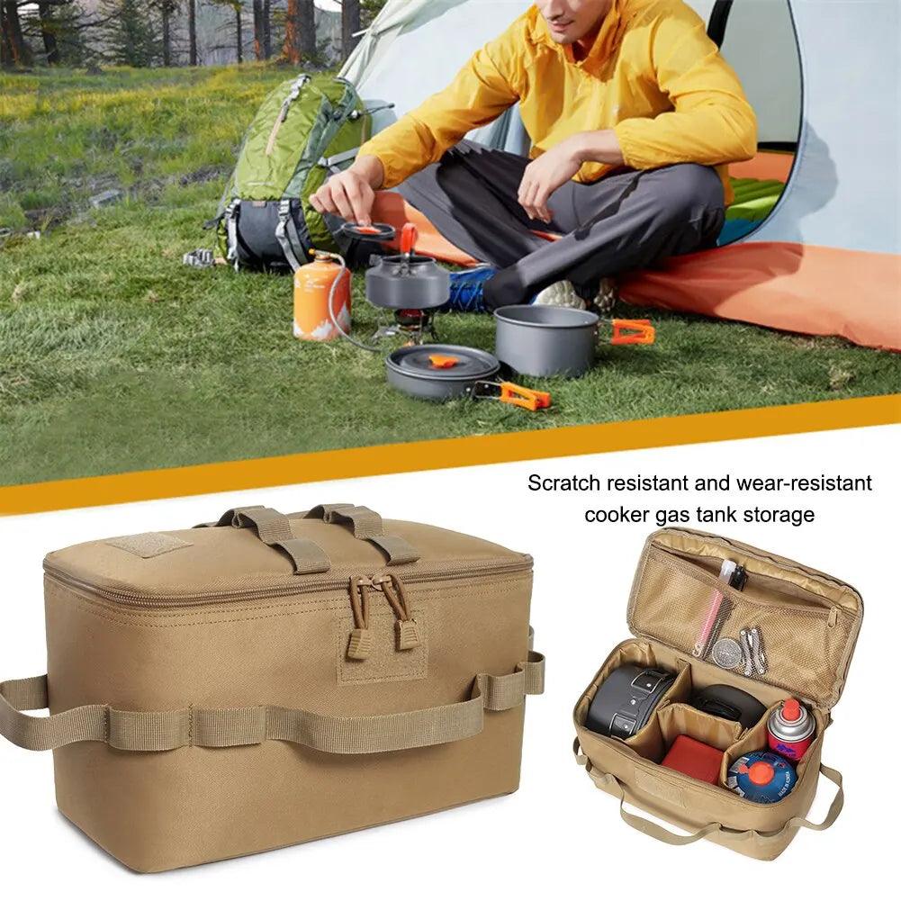 CampReady Gas Tank Organizer Bag - HAX Essentials - camping - usage