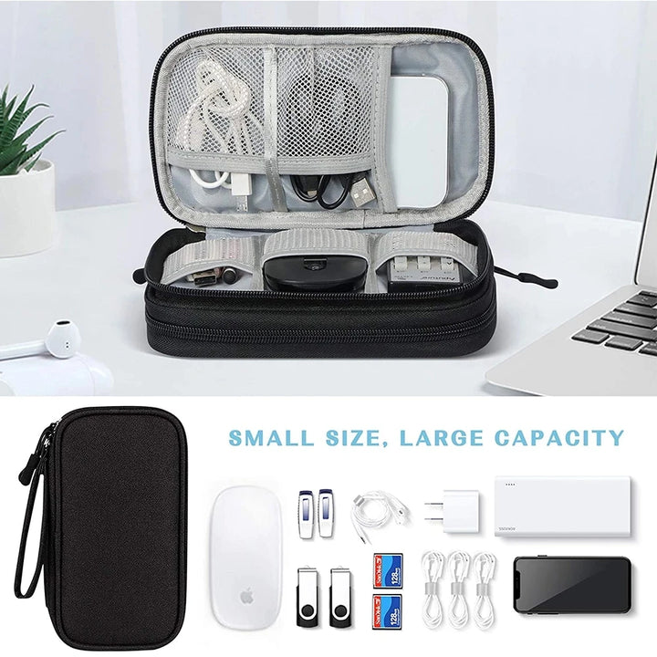 TravelTech Cable Organizer Bag - HAX Essentials - travel - organized