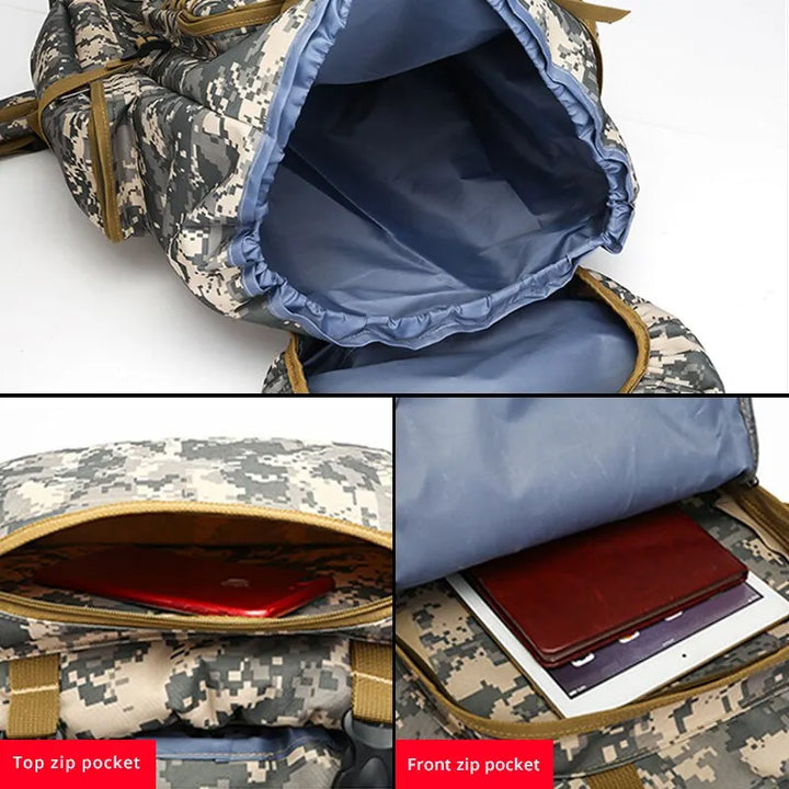 Trailblazer Elite 60L Tactical Backpack - HAX Essentials - bags - open