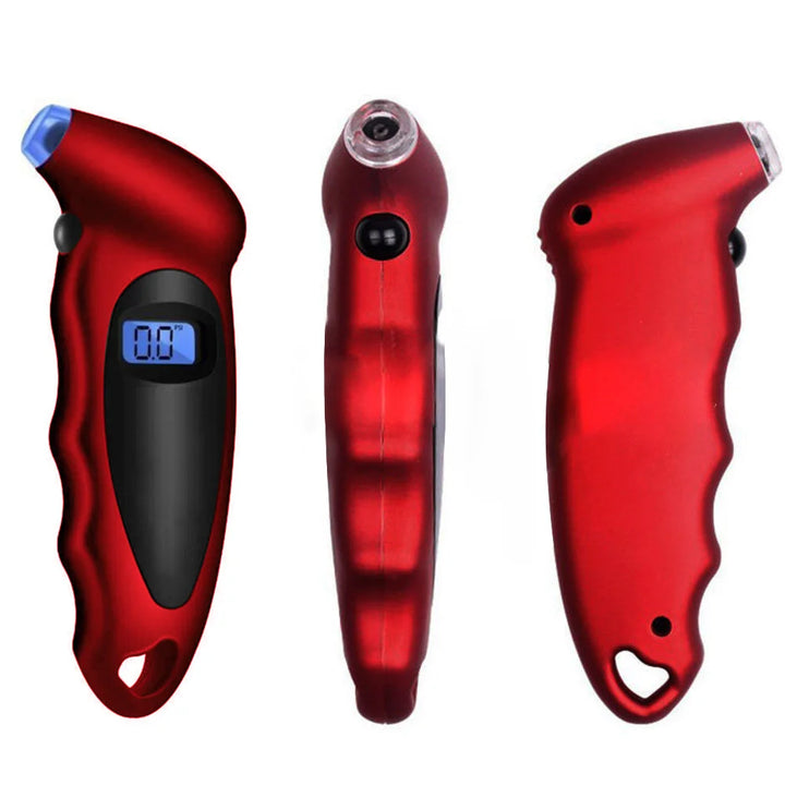 OptiGauge Pro: Advanced Digital Tire Pressure Gauge with Backlit LCD - HAX Essentials - off-roading - angles