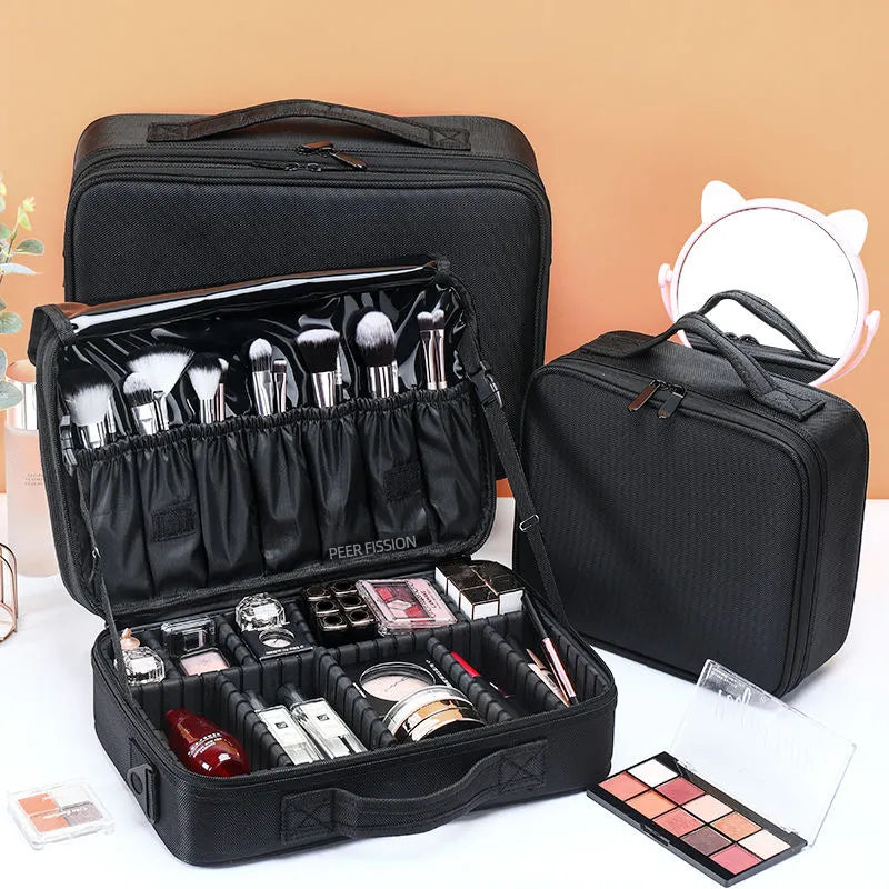 ChicTraveler Oxford Cosmetic Organizer - HAX Essentials - travel - usage