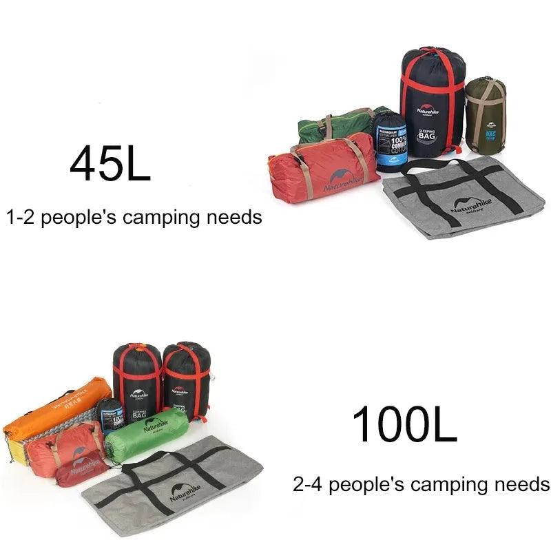 NaturePack XL Folding Storage Bag - HAX Essentials - camping - capacity