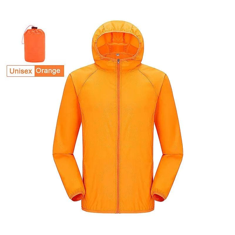 Unisex Outdoor Hiking Jacket - HAX Essentials - hiking - orange