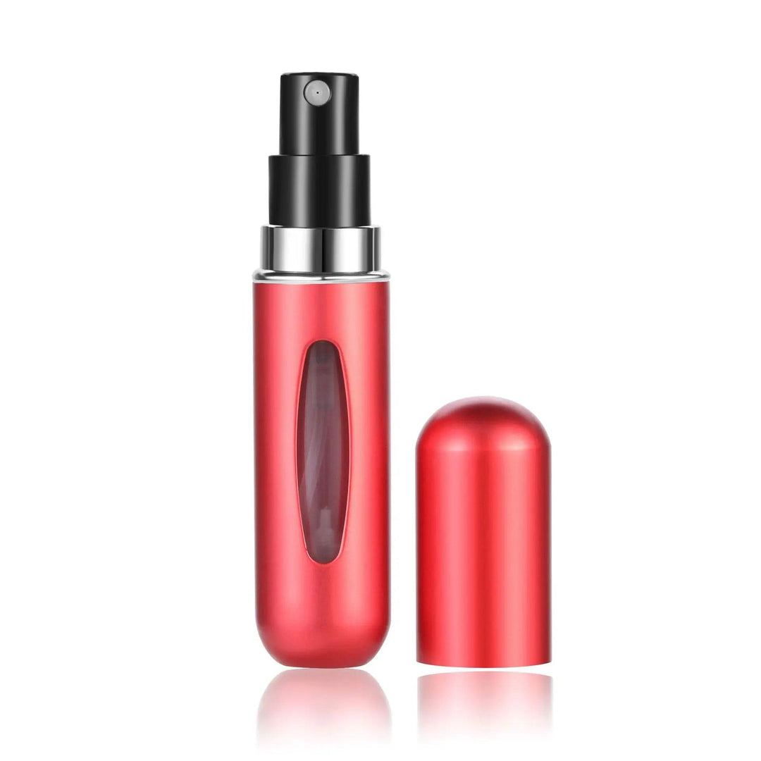 5ml Portable Travel Spray Bottle - Refillable Atomizer - HAX Essentials - travel - red 2