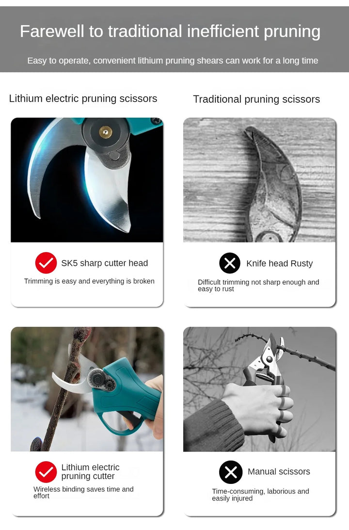 GreenCut Pro: Electric Scissors - HAX Essentials - garden - better
