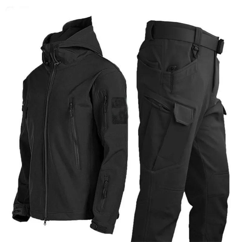 ArcticShield Tactical SoftShell Jacket - HAX Essentials - camping - black