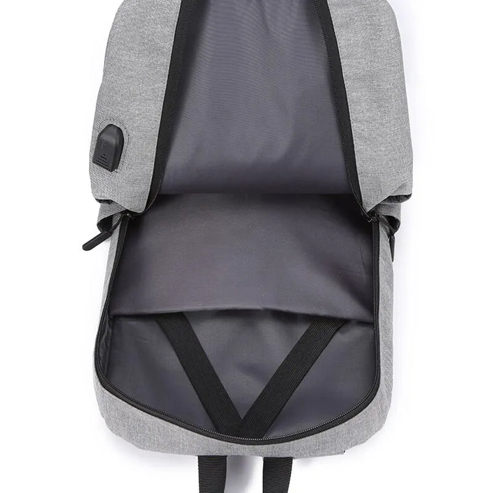 Laptop USB Business Backpack - HAX Essentials - travel - open