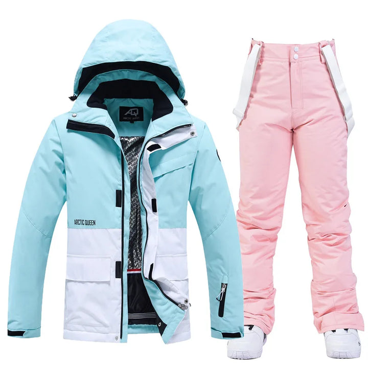 SnowBelle Winter Sports Set - HAX Essentials - hiking - blue and pink