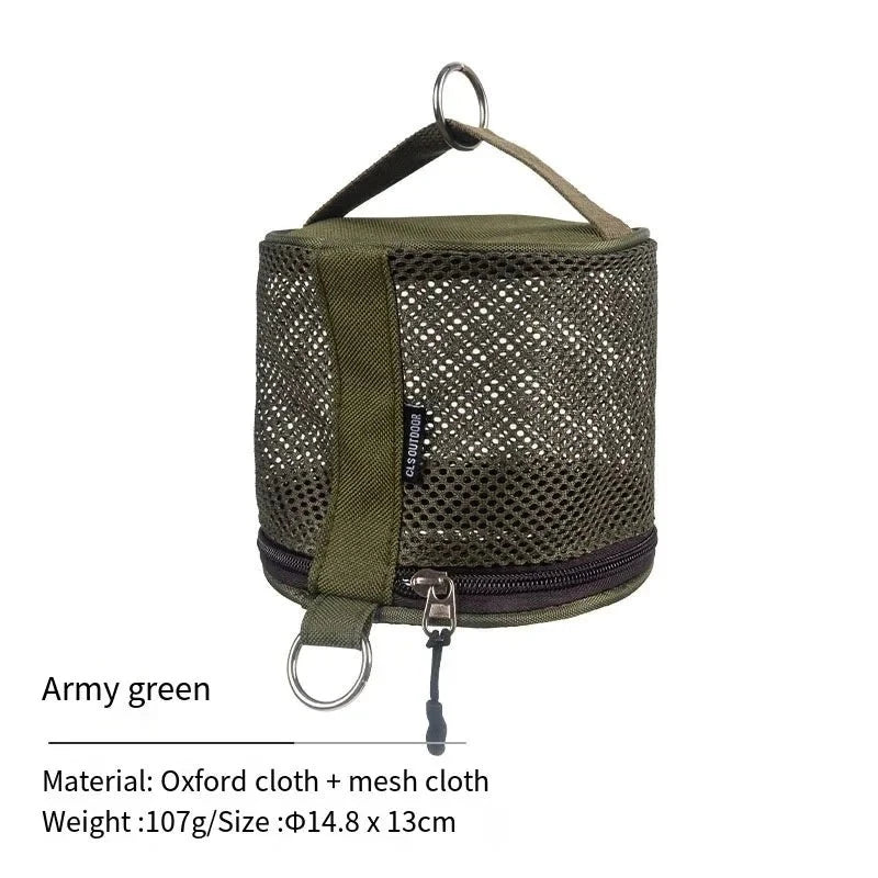 Outdoor Roll Paper Storage Bag - HAX Essentials - camping - army green