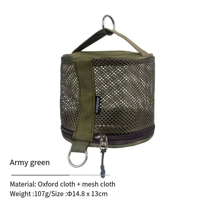 Outdoor Roll Paper Storage Bag - HAX Essentials - camping - army green