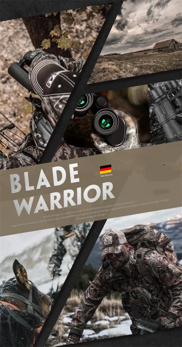 ZoomMaster 20x50 HD Binoculars - HAX Essentials - hiking - blade warrior