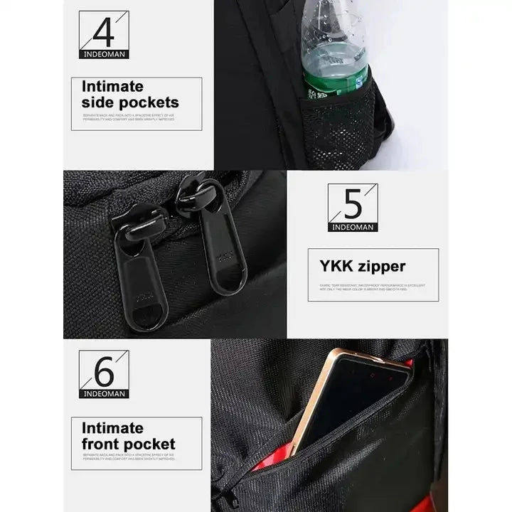 PhotoGaurd ProFlex DSLR Backpack - HAX Essentials - pockets