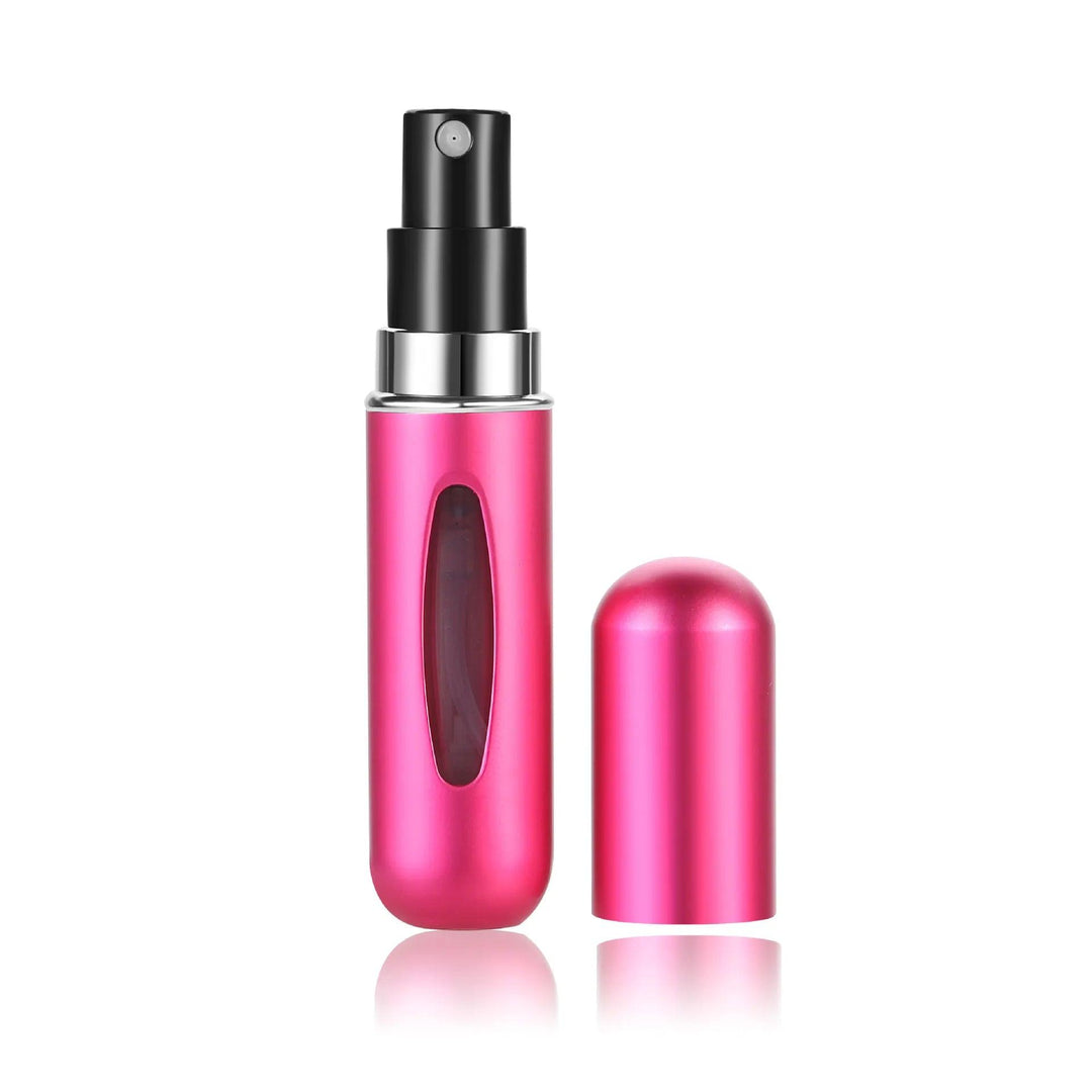 5ml Portable Travel Spray Bottle - Refillable Atomizer - HAX Essentials - travel - pink 3
