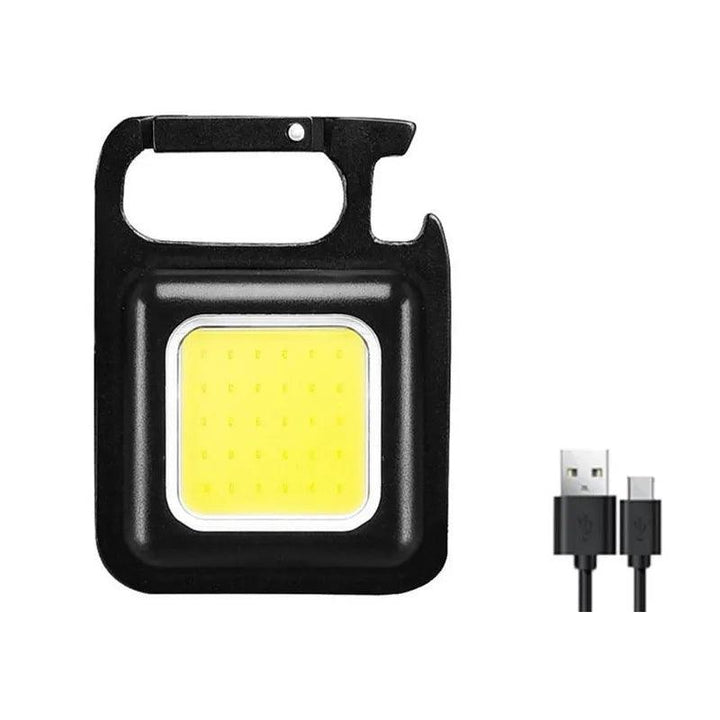 IlluminatePro USB Rechargeable Mini LED Flashlight & Portable Corkscrew - HAX Essentials - lighting - one