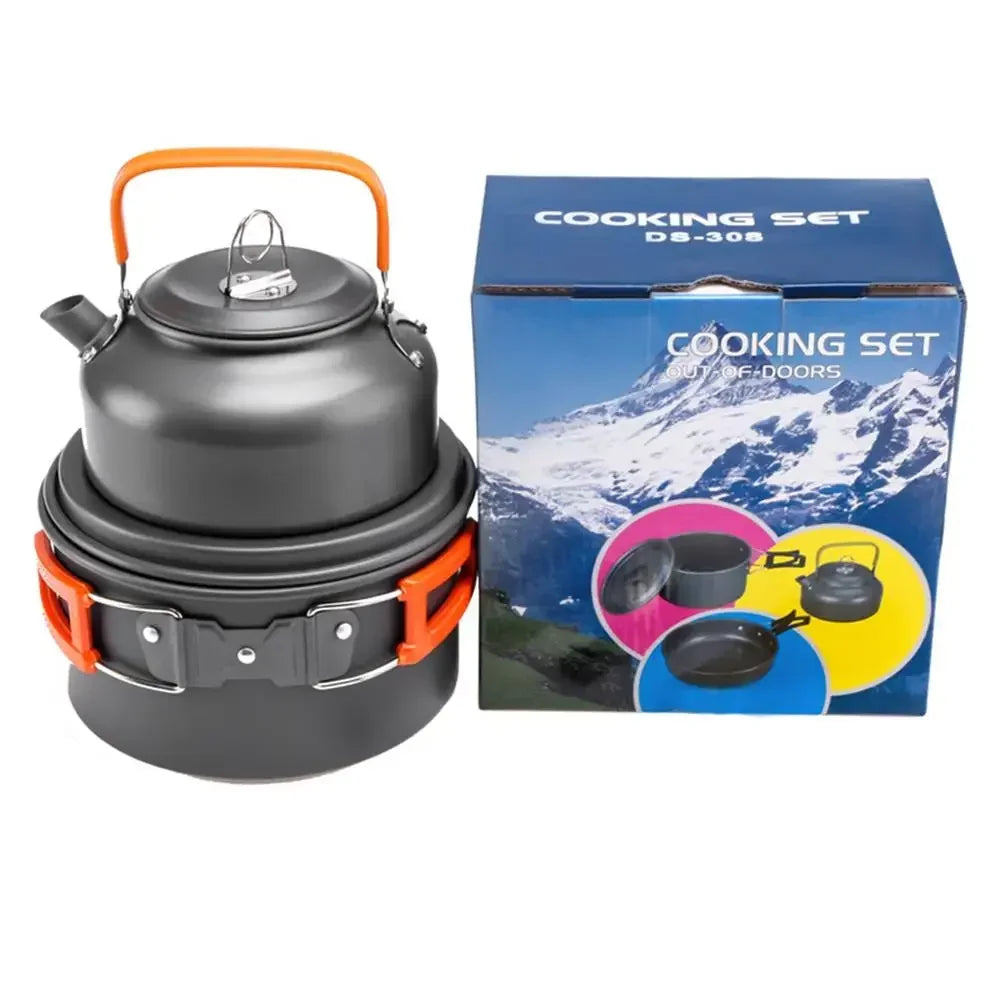 AdventureChef Camping Cookware Set - HAX Essentials - camping - packed