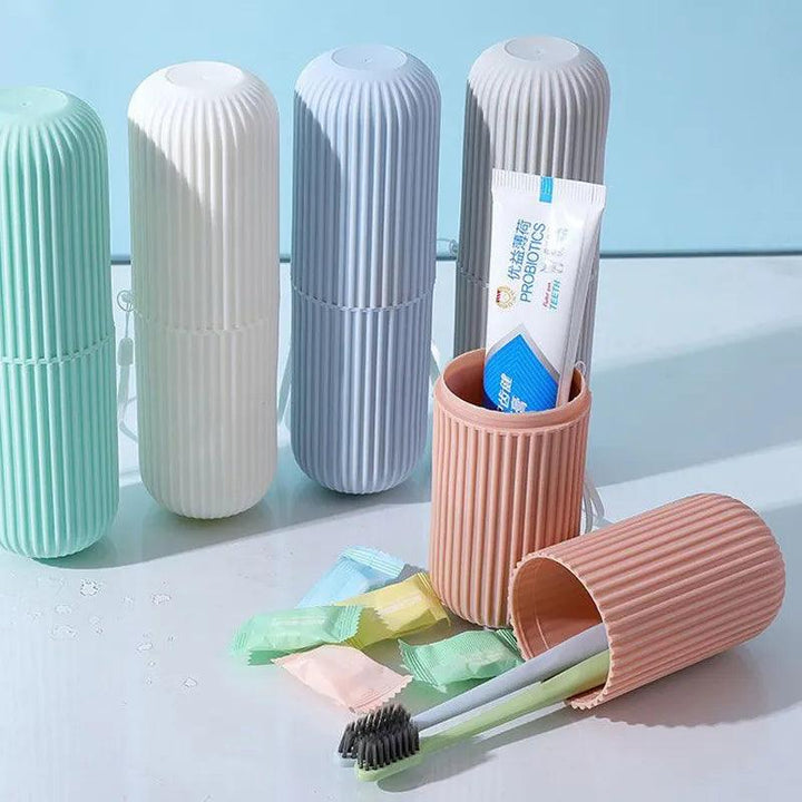 Toothbrush and Toothpaste Storage Box - HAX Essentials - travel - colors