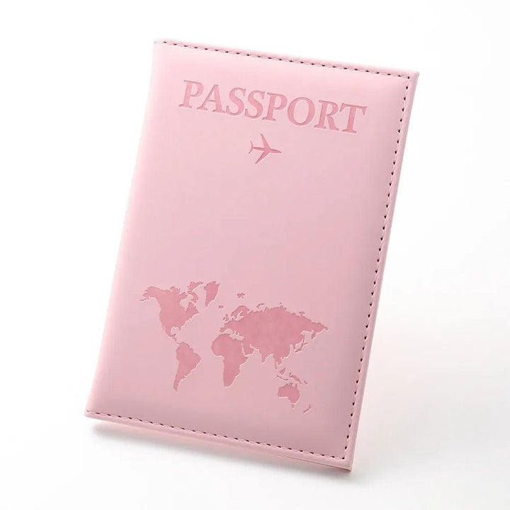 Retro Passport Wallet - HAX Essentials - travel - pink leather