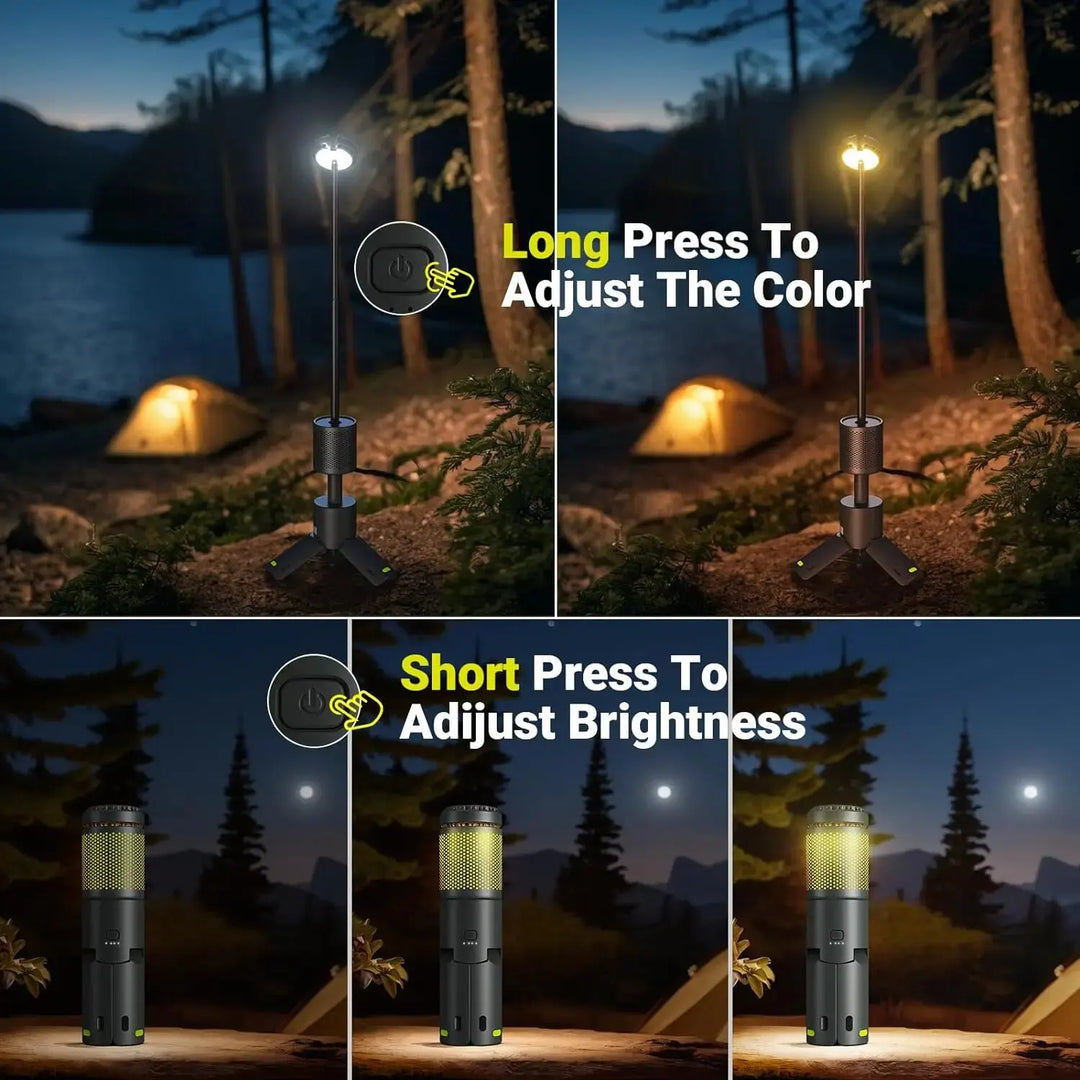 Telescopic Pro Lantern - HAX Essentials - lighting - brightness