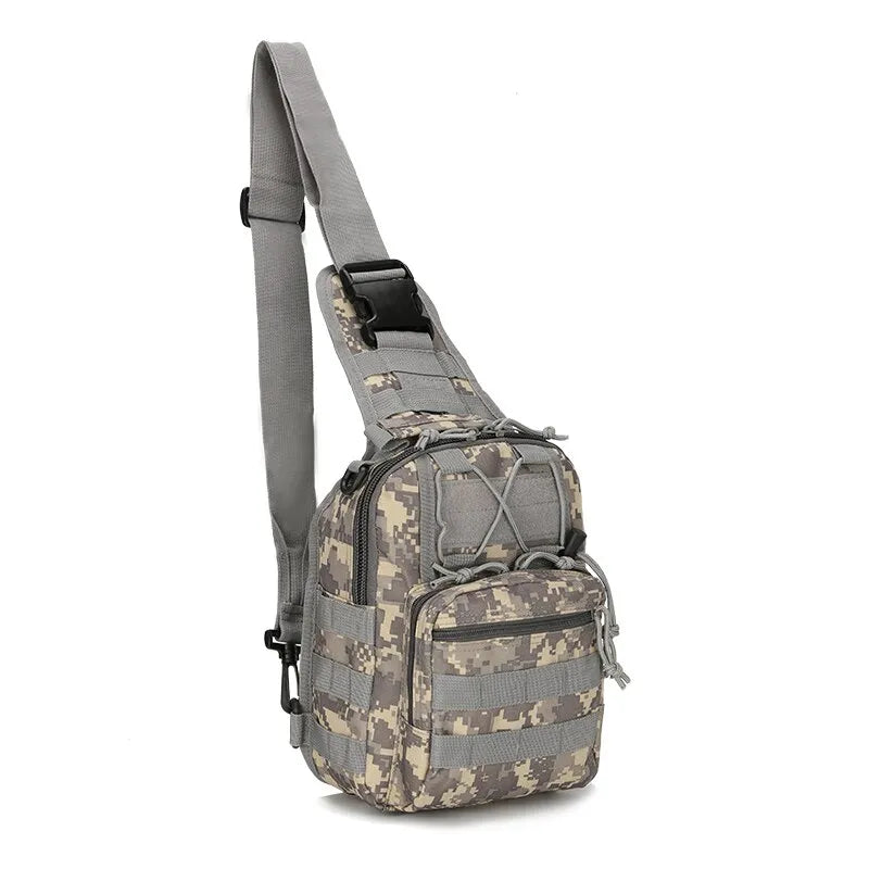 Outdoor Tactical Sling Chest Bag - HAX Essentials - bag - army white