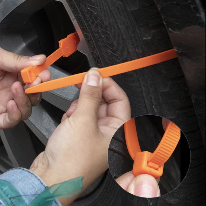 GripMaster Anti-Skid Chains - HAX Essentials - off-roading - attach