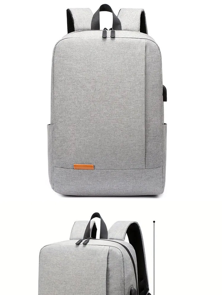 Laptop USB Business Backpack - HAX Essentials - travel - white 2