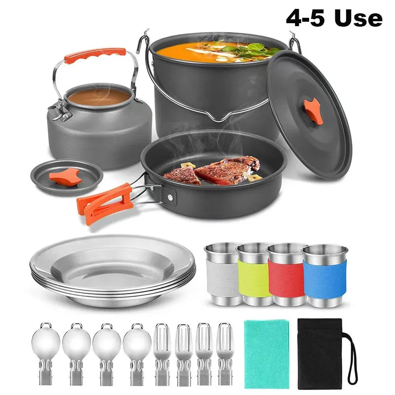 AlpineChef Portable Camping Cookware Set - HAX Essentials - camping - main image