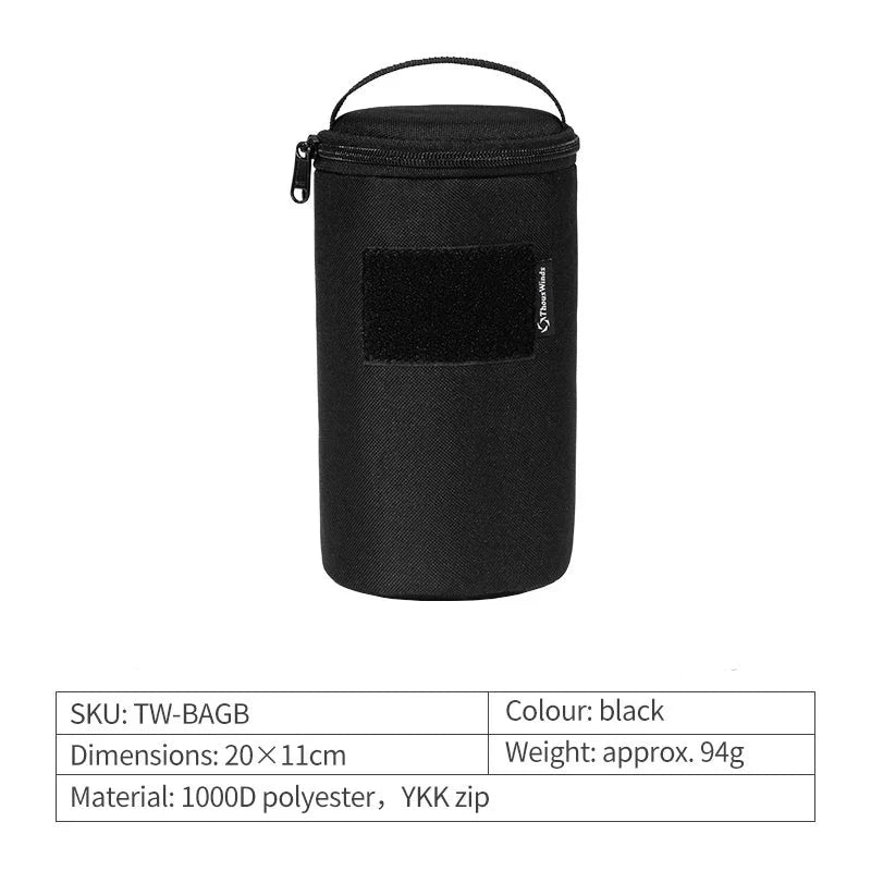Heritage Glow Kerosene Lantern - HAX Essentials - camping - black bag