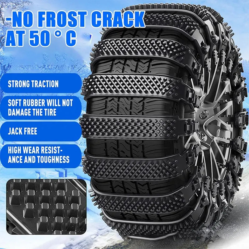 WinterGrip Tire Chains - HAX Essentials - off-roading - frost
