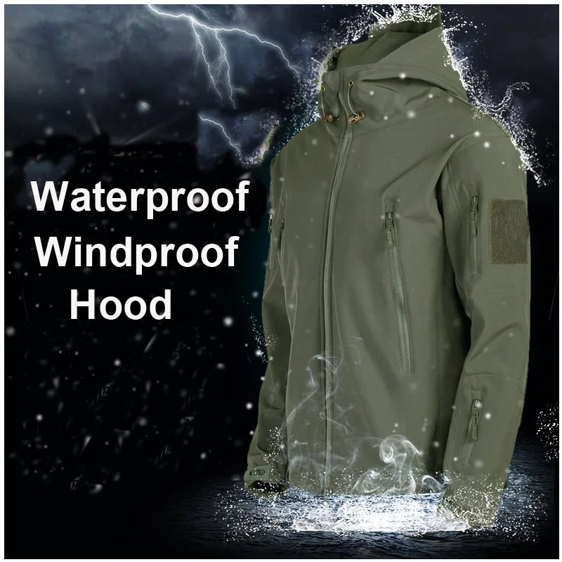 ArcticShield Tactical SoftShell Jacket - HAX Essentials - camping - waterproof