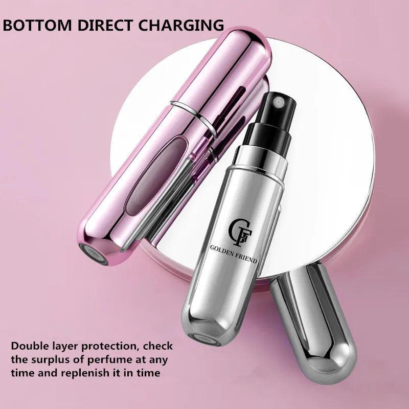 5ml Portable Travel Spray Bottle - Refillable Atomizer - HAX Essentials - travel - more detailed