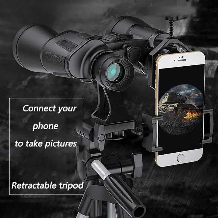 ZoomMaster 20x50 HD Binoculars - HAX Essentials - hiking - connect phone